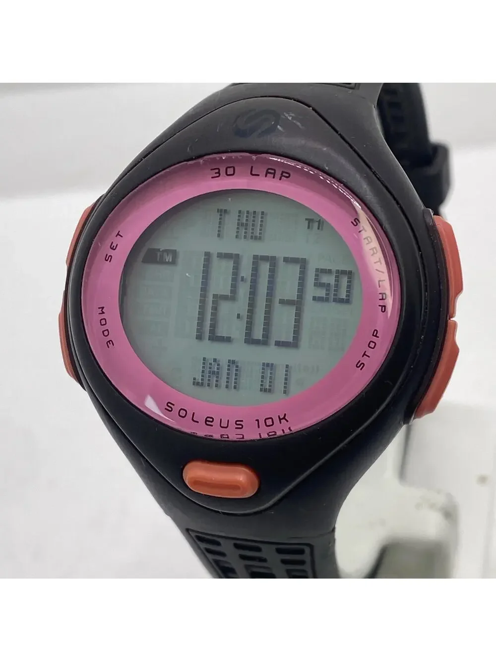 Soleus Womens Sports Running Watch Works New Battery